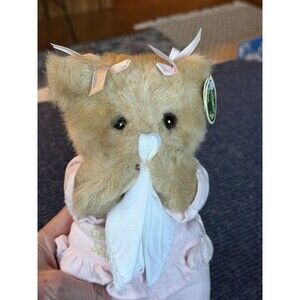 Bearington Collection "Sicky Vicky"Get Well Soon Bear 11" Plush Bear Tag New